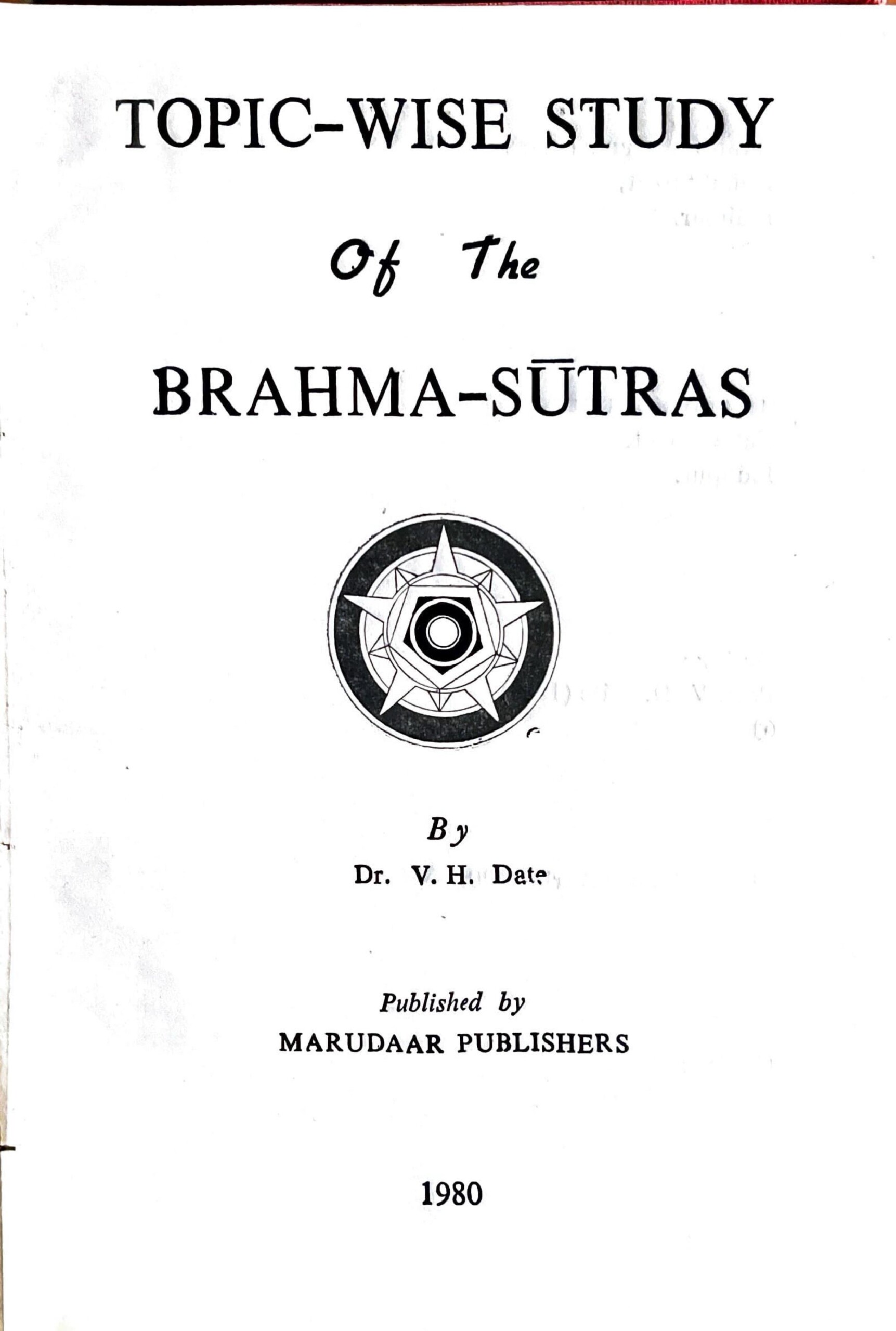 topic-wise-brahma-sutras